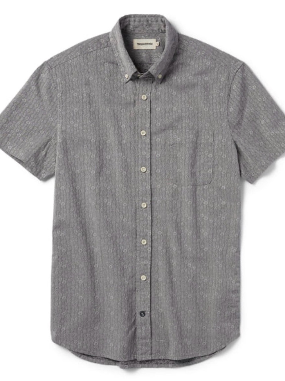 Taylor Stitch Short-Sleeve Jack in Ash Floral sz:36